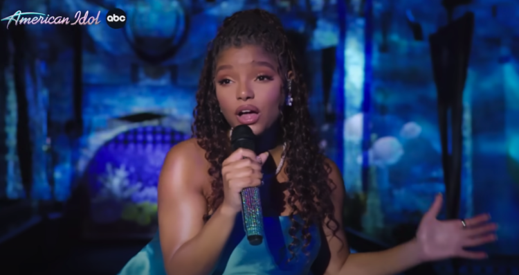 Halle Bailey Part of Your World on American Idol
