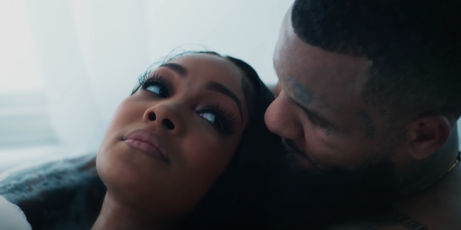 Monica Gets Cozy With The Game in 'Letters' Video