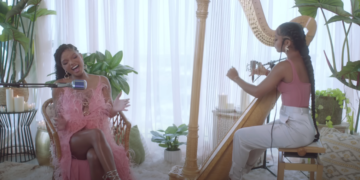 halle bailey angel acoustic performance