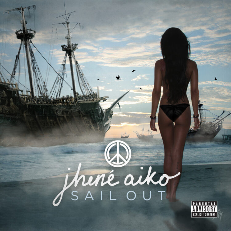 Jhené Aiko Sail Out EP cover featuring the single Comfort Inn Ending (Freestyle)