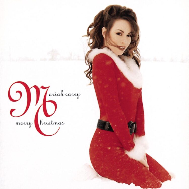 Mariah Carey Merry Christmas album cover
