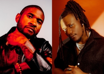 Usher and Pheelz. (Photo Credit: Bellamy Brewster; Williams Peters)