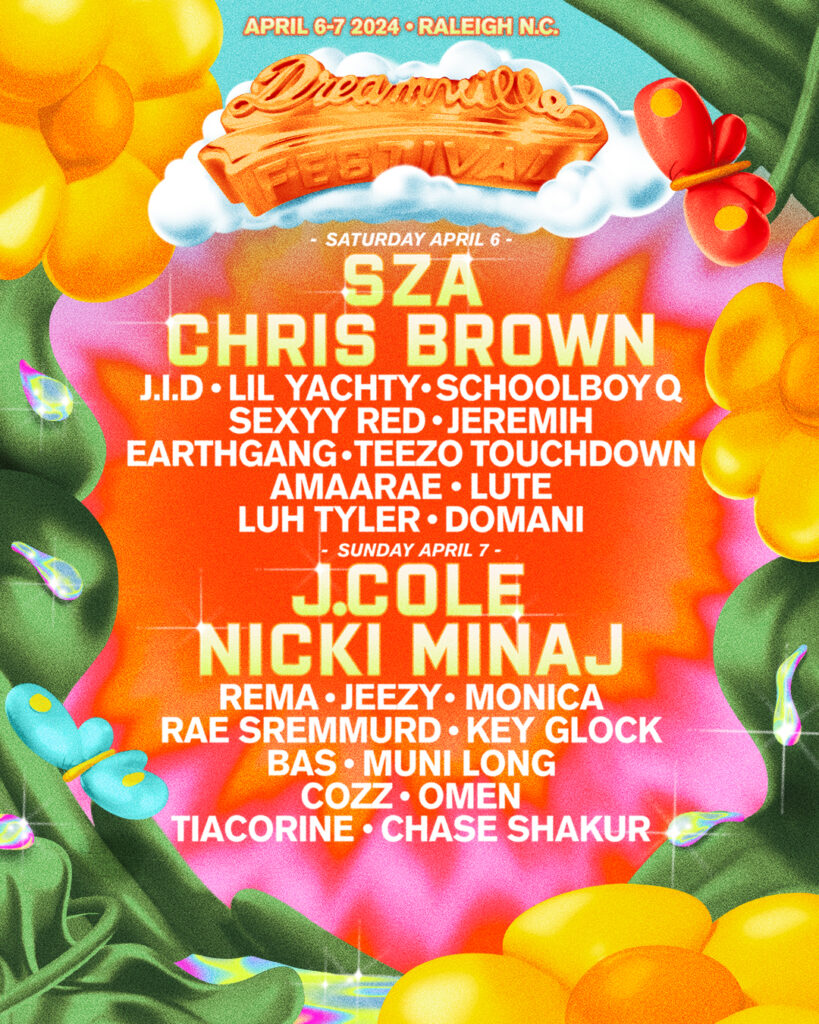 Dreamville Festival 2024 Lineup Announced SZA, Chris Brown