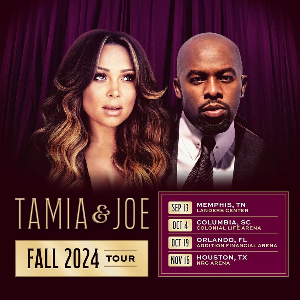 Tamia and Joe Fall 2024 Dates