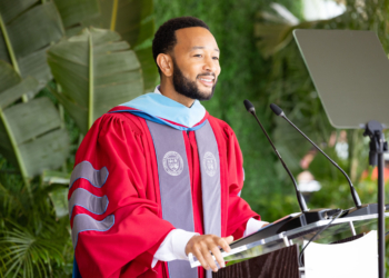 John Legend at Loyola Marymount University.