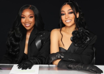 Brandy and Monica in The Boy Is Mine video by Ariana Grande