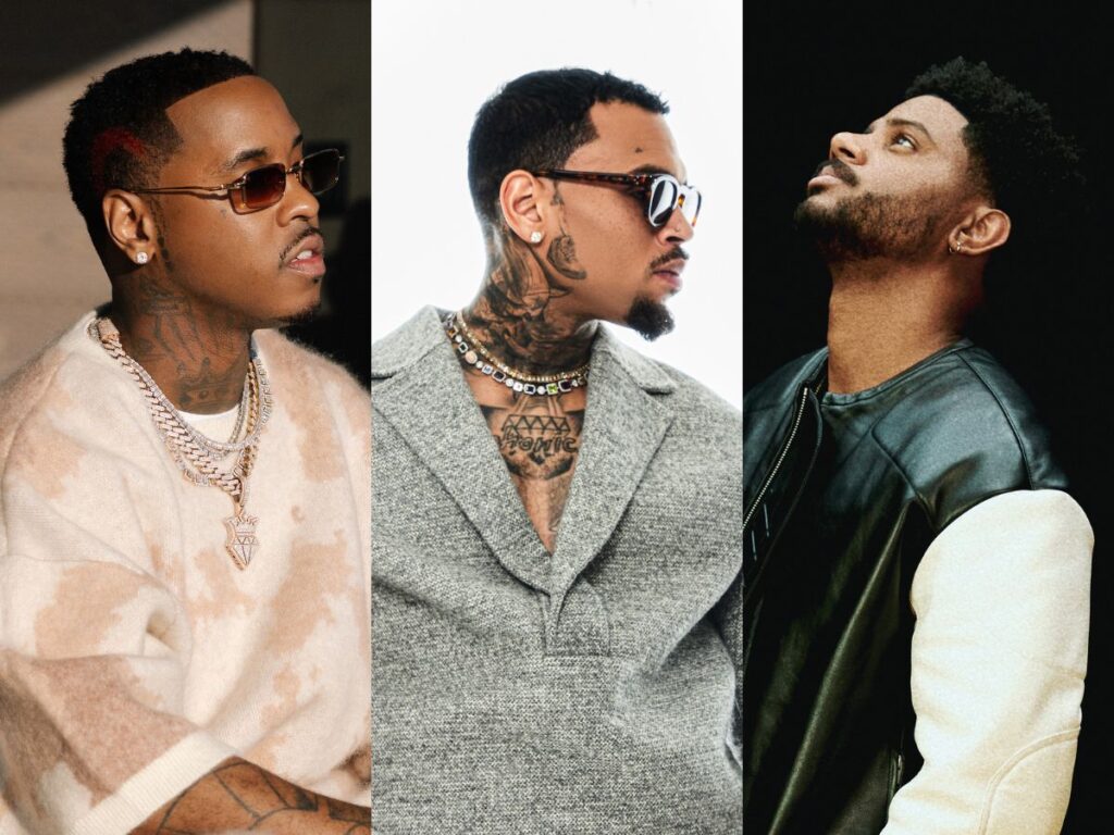 Jeremih, Chris Brown and Bryson Tiller.