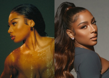 Rapper Megan Thee Stallion and singer Victoria Monet collaborate on the new song Spin