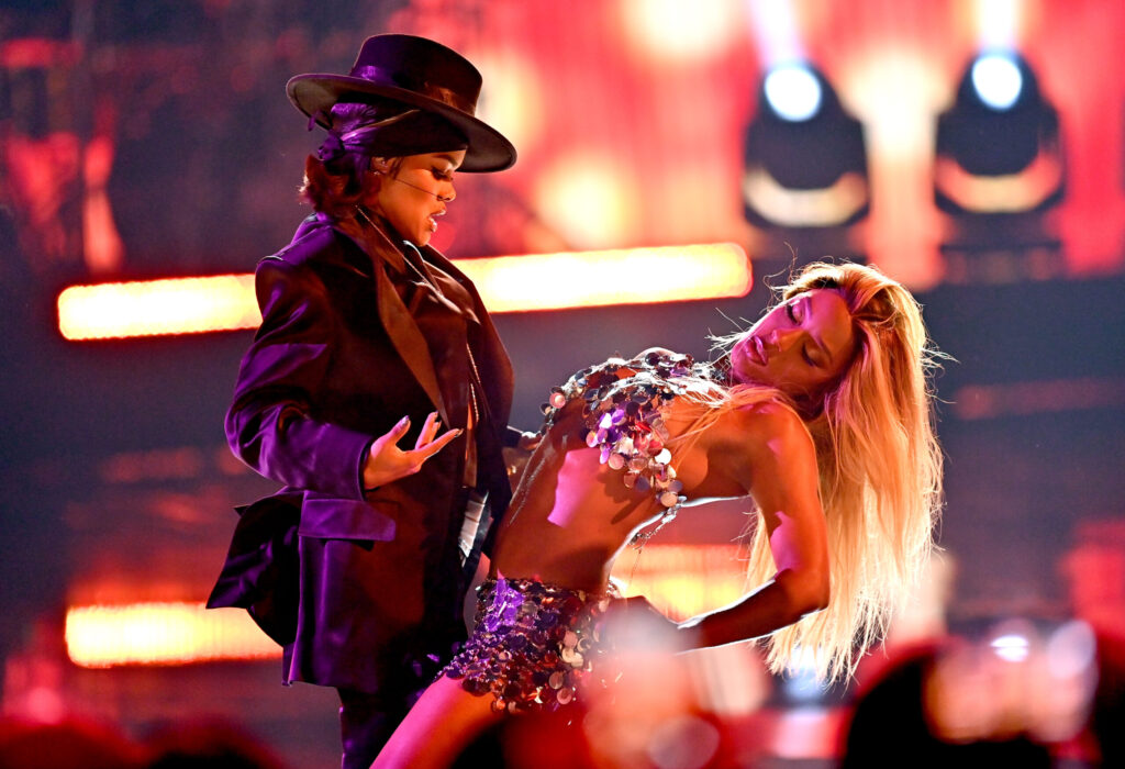 Teyana Taylor and Victoria Monét at 2024 BET Awards