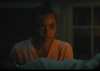 R&B singer Andra Day in Netflix's horror movie "The Deliverance."