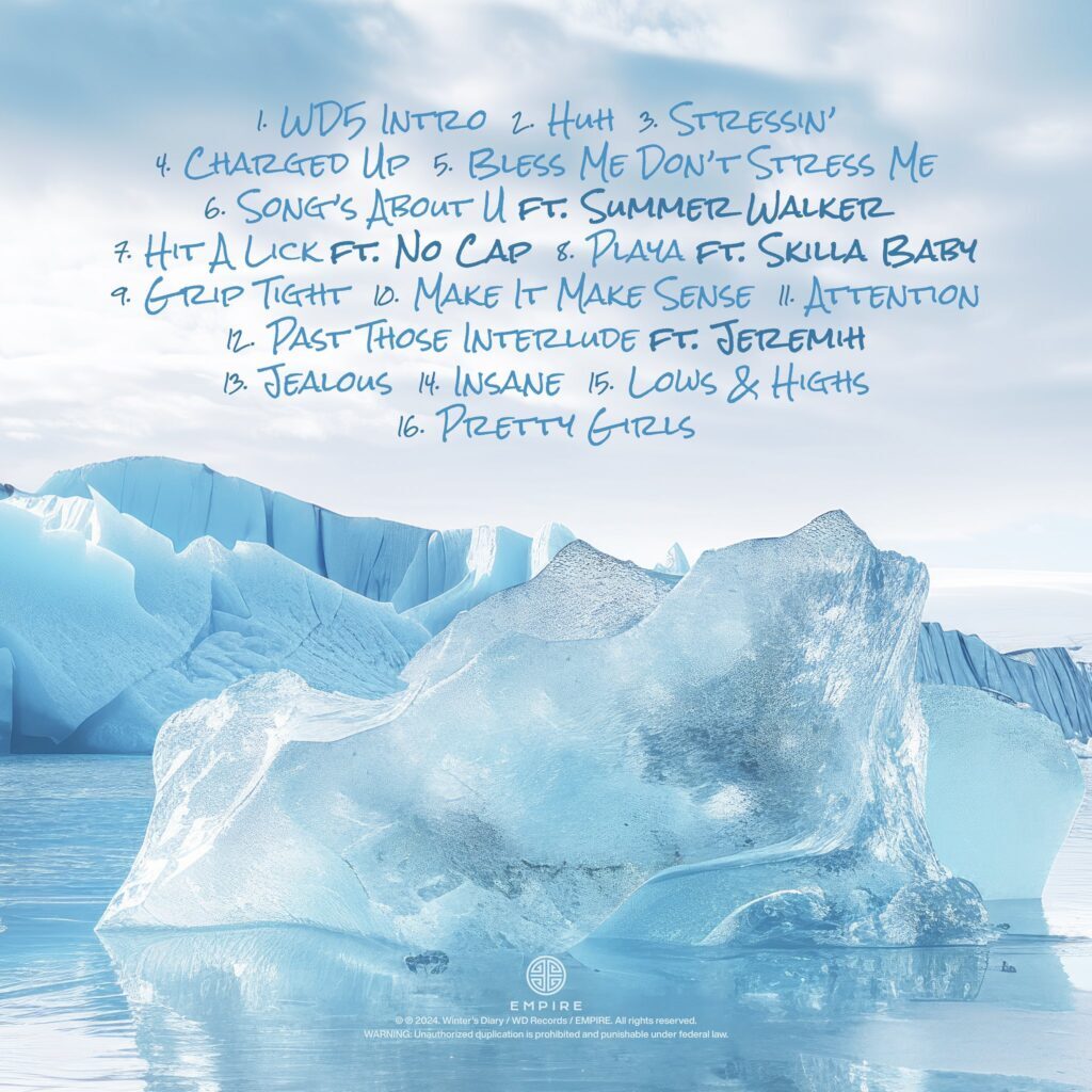 Tink's Winter's Diary 5 tracklist