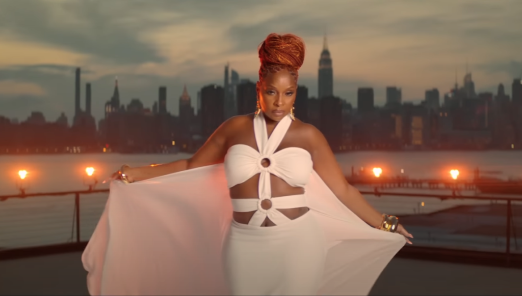 Mary J. Blige in her "Breathing" video.