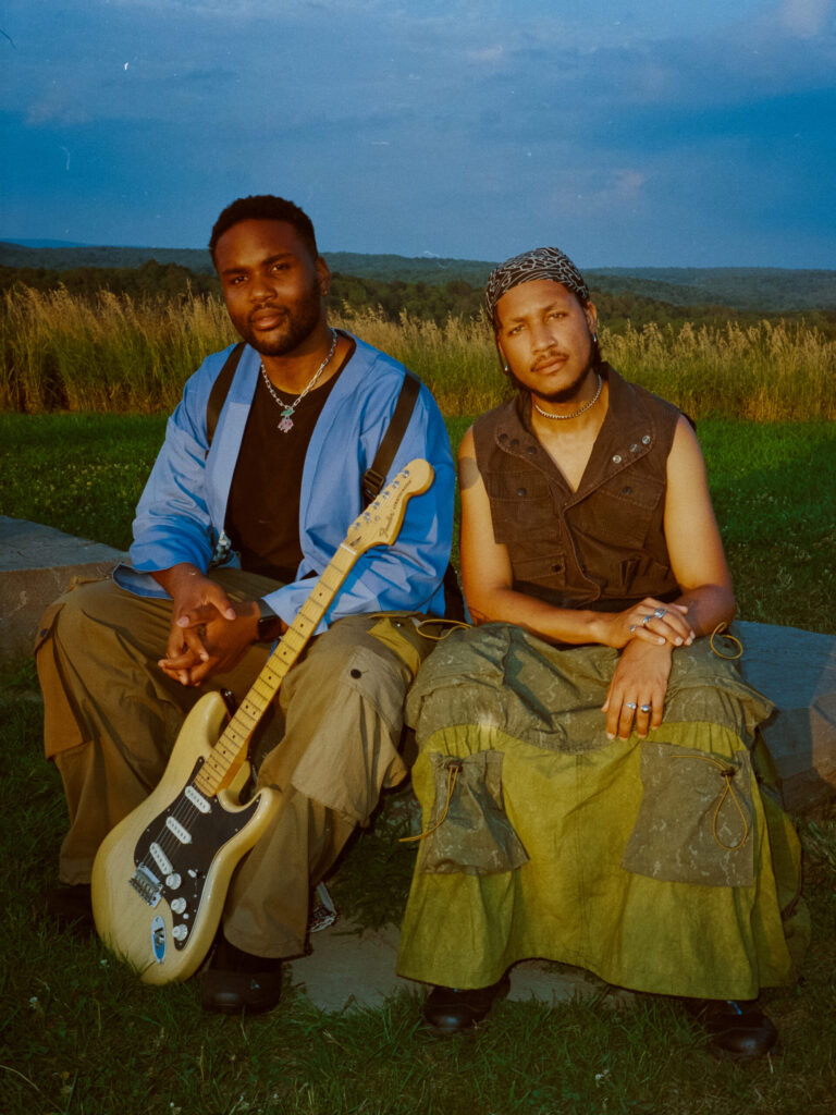 Corey Smith-West and Devin Hobdy of R&B duo Bathe.