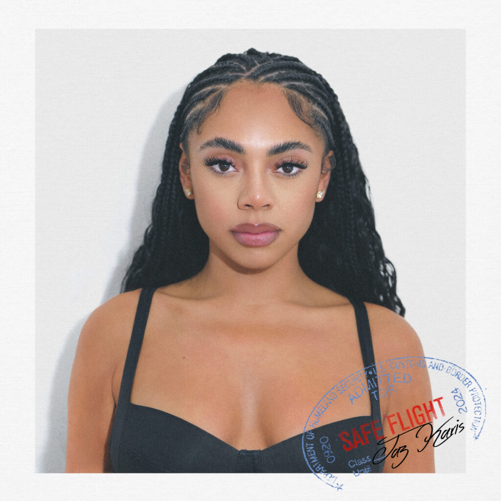 Jaz Karis' Safe Flight album cover