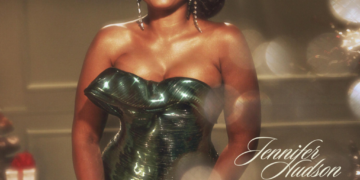 Jennifer Hudson's holiday/chrismas album The Gift of Love cover art