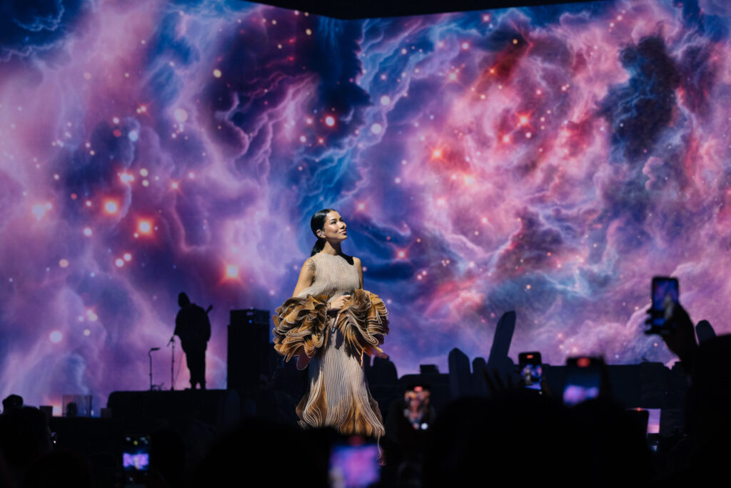 Jhené Aiko at her Magic Hour Tour stop in Detroit.