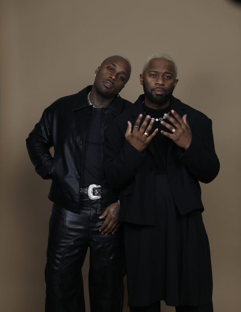 Darius and Dominique Logan of Blaq Tuxedo.