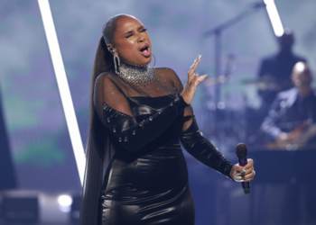Jennifer Hudson at American Music Awards 50th Anniversary Special