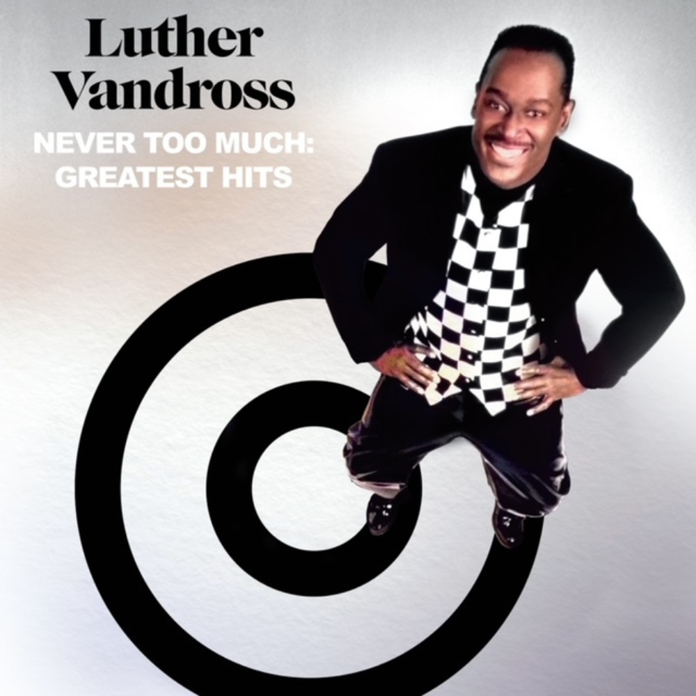 Luther Vandross' Never Too Much: Greatest Hits cover art