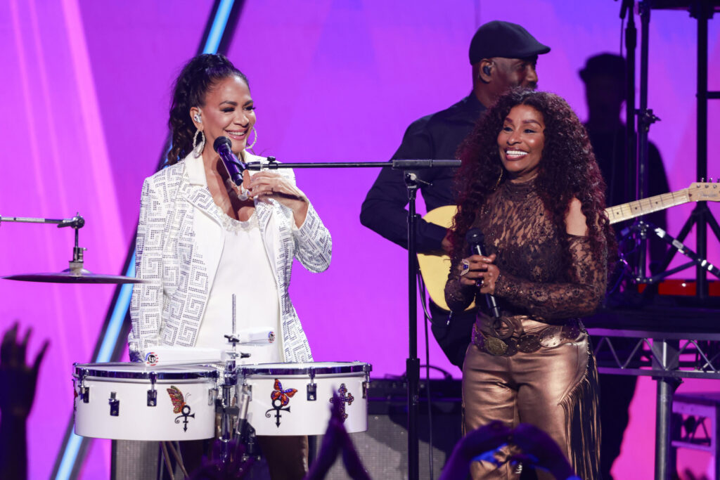 Sheila E and Chaka Khan
