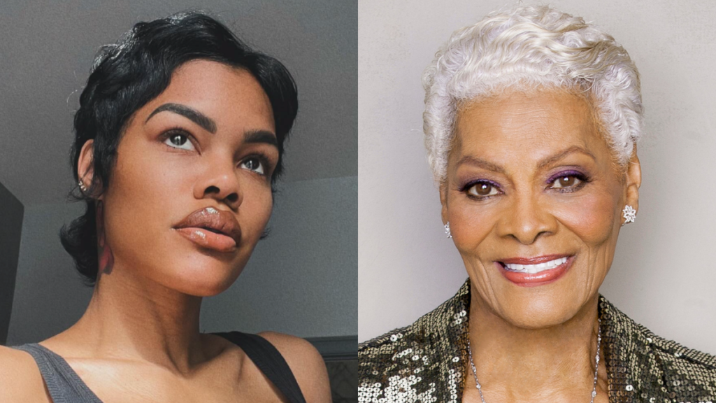 A side-by-side photo of singer Teyana Taylor and music icon Dionne Warwick, who will be inducted into the Rock & Roll Hall of Fame