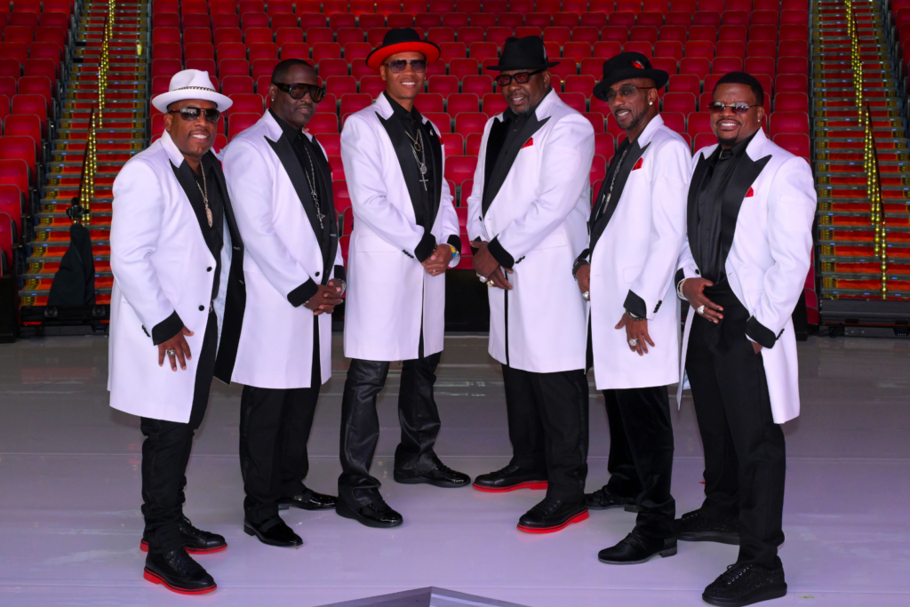 An image of R&B group New Edition