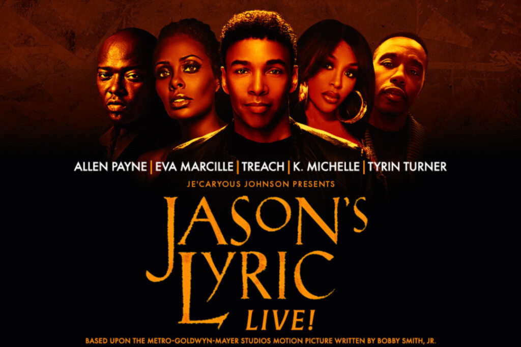 "Jason's Lyric Live!" flyer.
