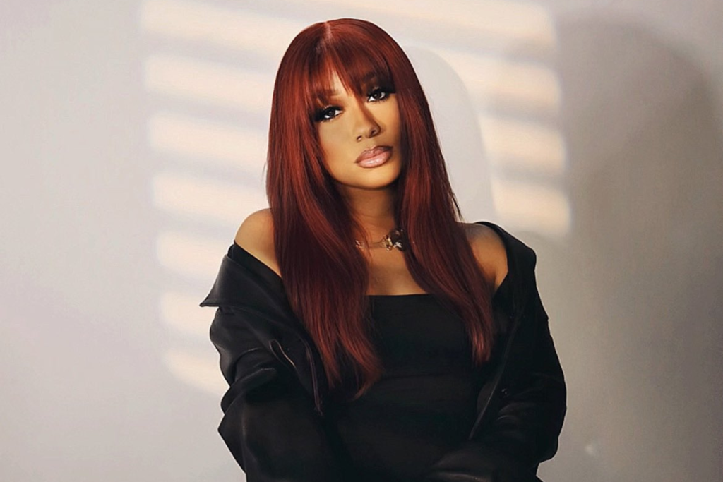 A portrait of R&B singer Tiffany Evans