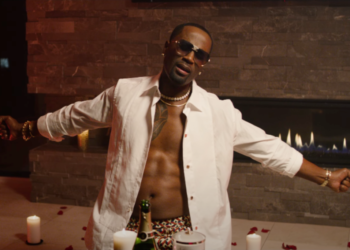 Q. Parker in his "Beg" music video.