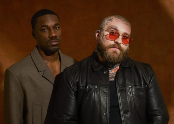 A photo of singers Giveon and Teddy Swims who teamed up for a new song, "Are You Even Real"