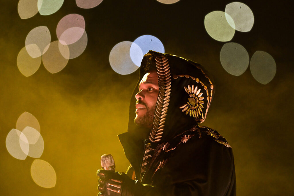 An image of singer The Weeknd