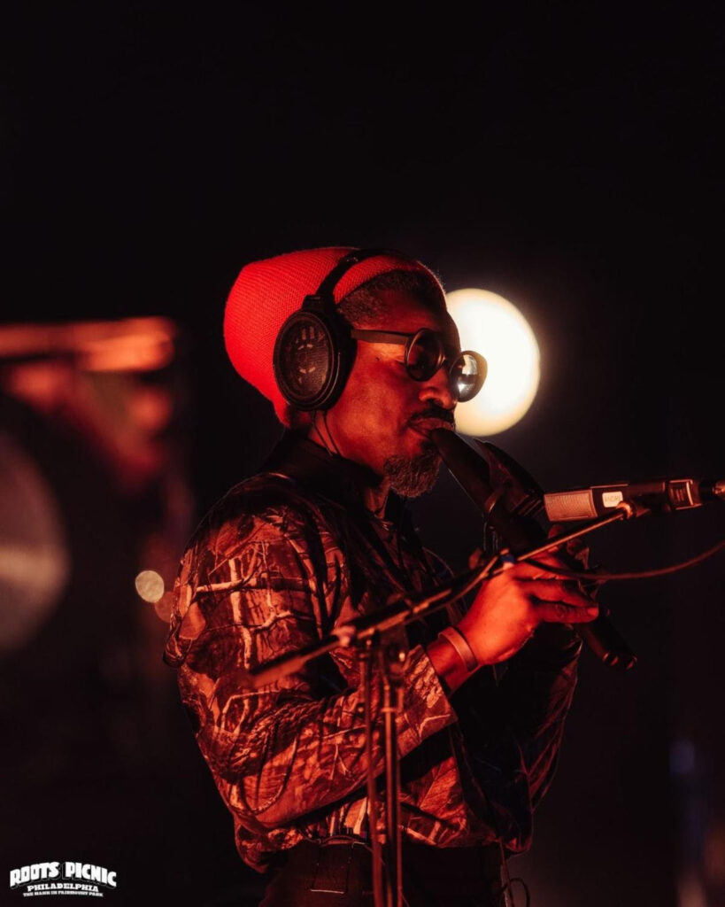 Andre 3000 at Roots Picnic 2024.