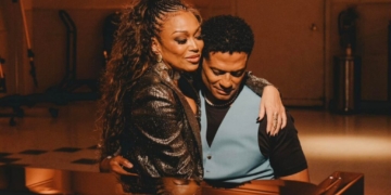 A photo of Chanté Moore and Eric Benét