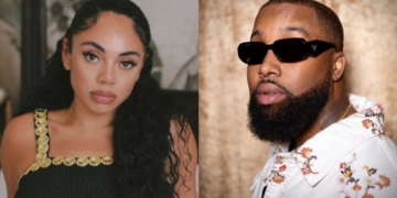 A side-by-side photo of R&B singers Jaz Karis and Kenyon Dixon