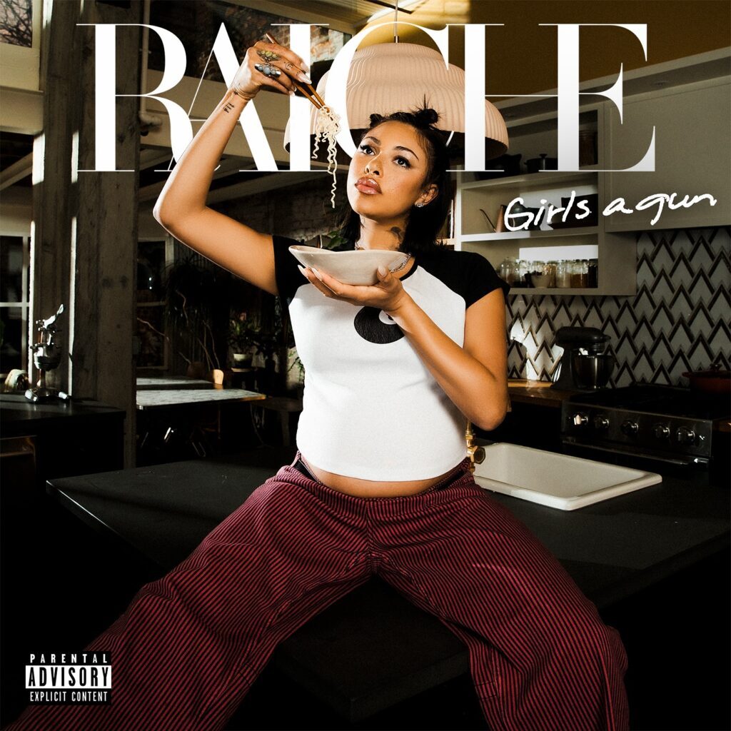 Raiche's Girls A Gun single cover