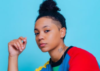 A photo of singer Tyra B