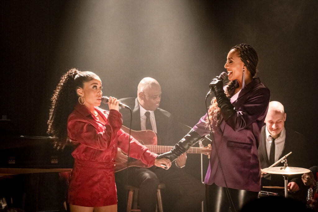 Keshia Chanté and Keri Hilson in Lifetime's "Fame."