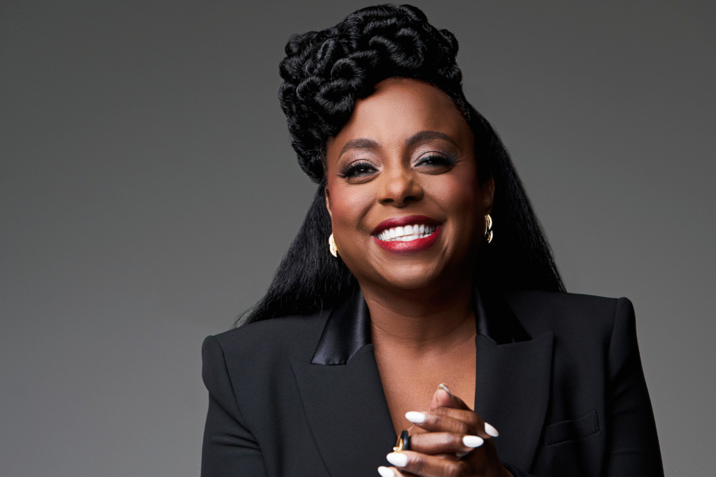 A photo of singer Ledisi smiling