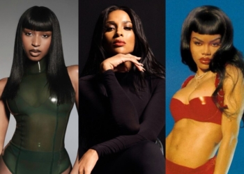 Normani, Ciara, and Teyana Taylor.