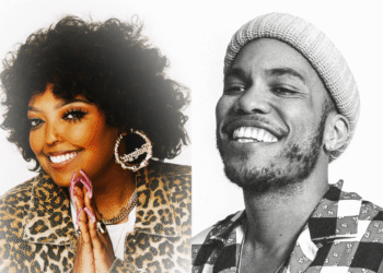 A photo of Jane Handcock and Anderson .Paak.