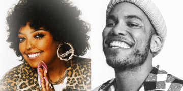 A photo of Jane Handcock and Anderson .Paak.