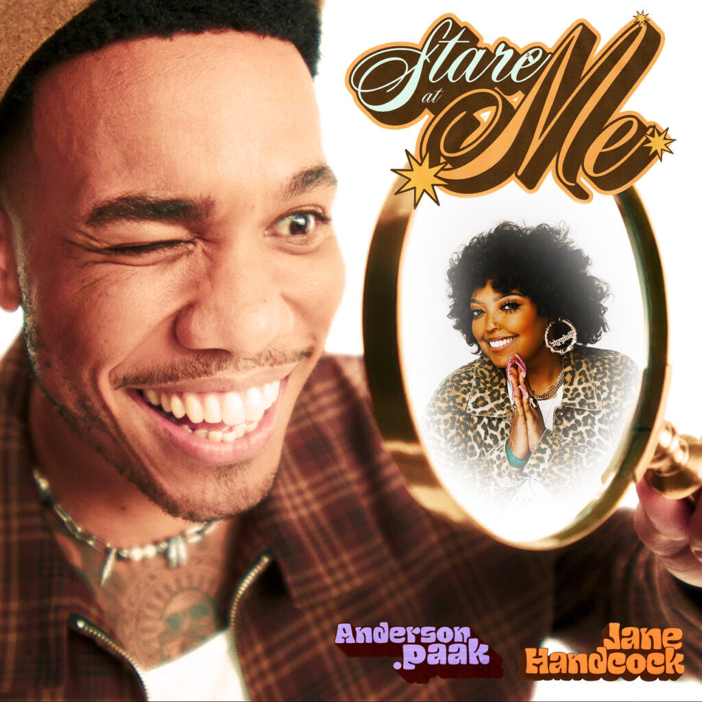 Jane Handcock's Stare At Me single cover featuring Anderson Paak