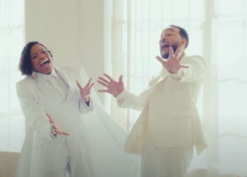Tasha Cobbs Leonard and John Legend in "Church" video.