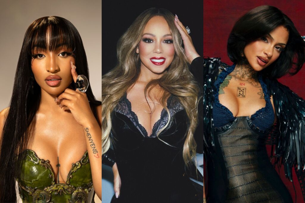 Shenseea, Mariah Carey and Kehlani