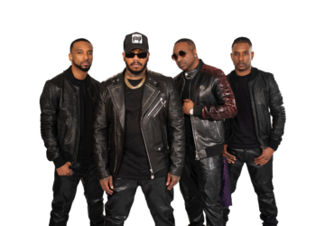 R&B group 112 with founding members Slim and Mike