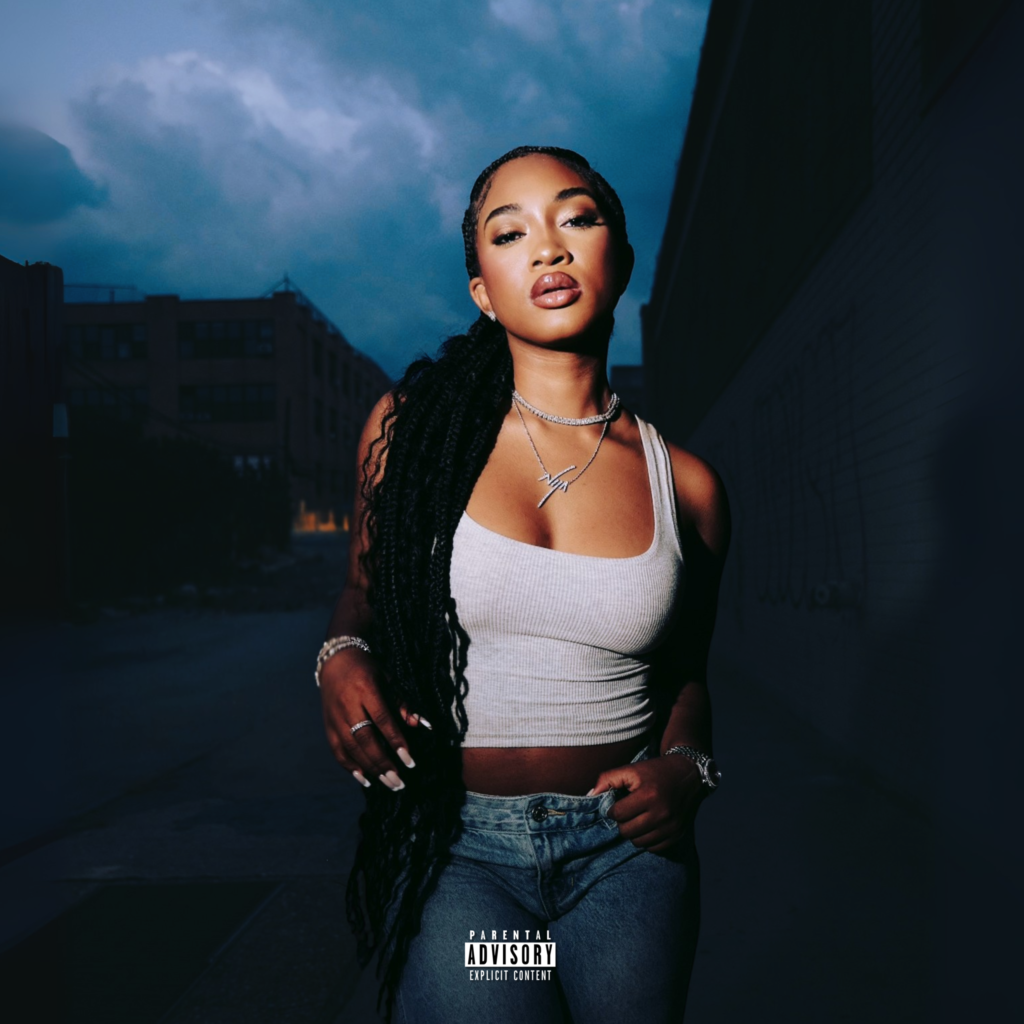 Nija's "Back Outside" single cover
