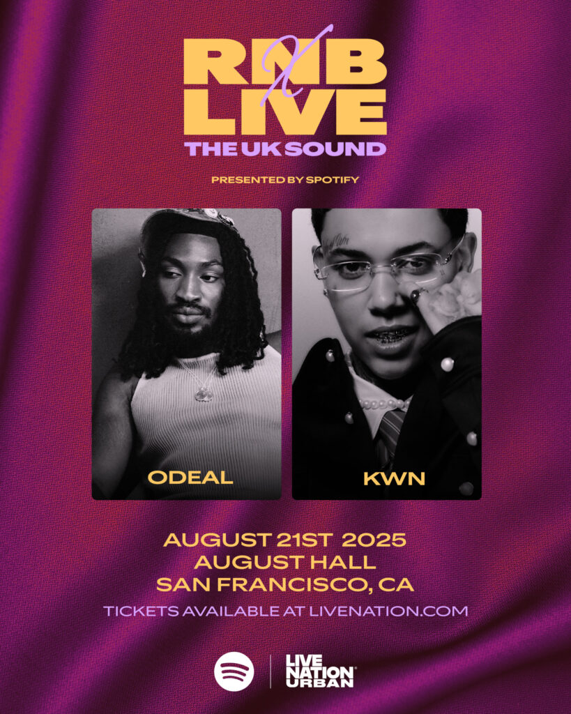 Spotify, Live Nation Urban Announce 'RNB X Live: The UK Sound'