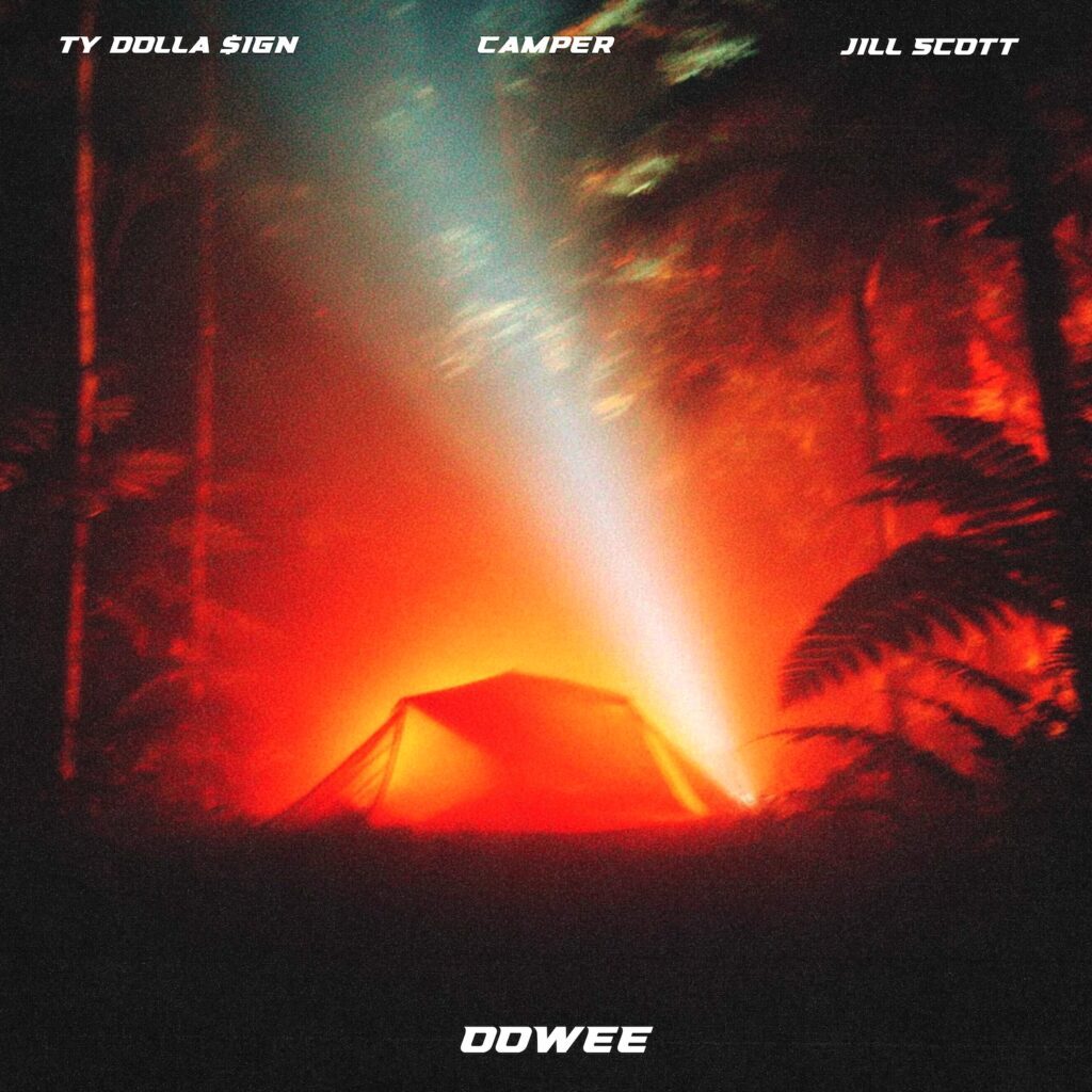 Camper's OOWEE single cover featuring Jill Scott and Ty Dolla Sign