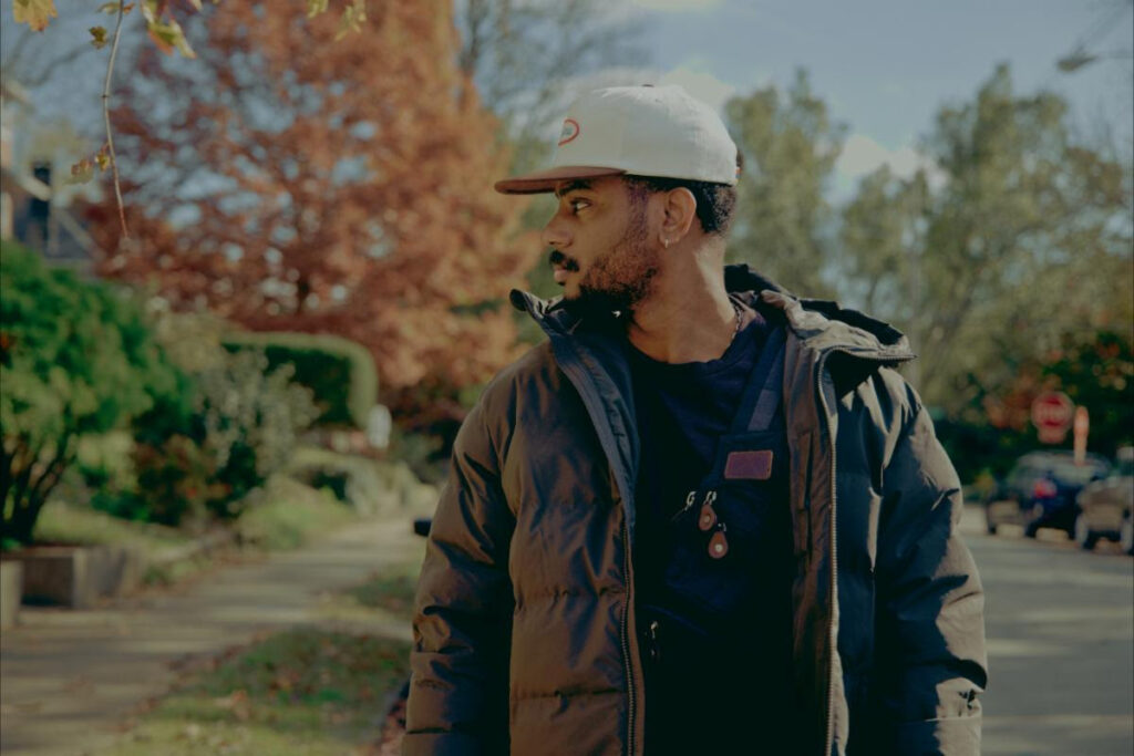 A photo R&B singer Bryson Tiller