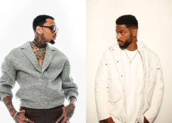 Chris Brown and Bryson Tiller.